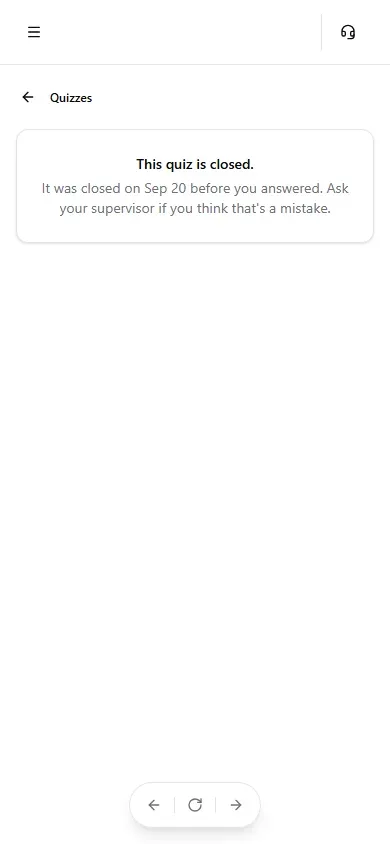 This quiz is closed